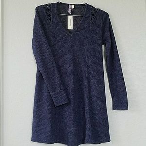 Soft Navy Francesca Dress